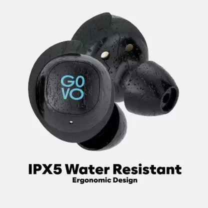 GOVO GOBUDS 920 True Wireless Earbuds, 30H Battery, Fast Charge ,IPX5 & Dual pairing Bluetooth Headset (Platinum Black, True Wireless) GOVO GOBUDS 920 True Wireless Earbuds, 30H Battery, Fast Charge ,IPX5 & Dual pairing Bluetooth Headset (Platinum Black, True Wireless)